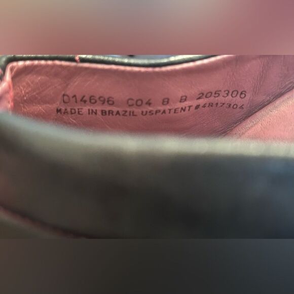 Cole Haan G-Series Black Leather and Pink Mules Size 8B - Picture 6 of 8